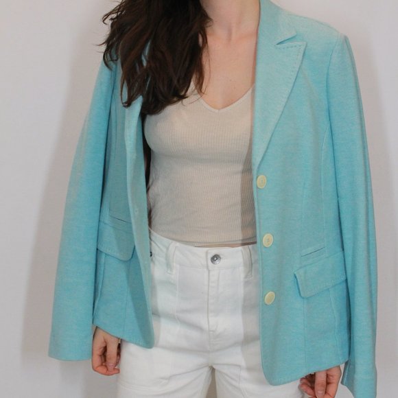 RIANI Powder Blue Blazer - Size 14 - Picture 1 of 12